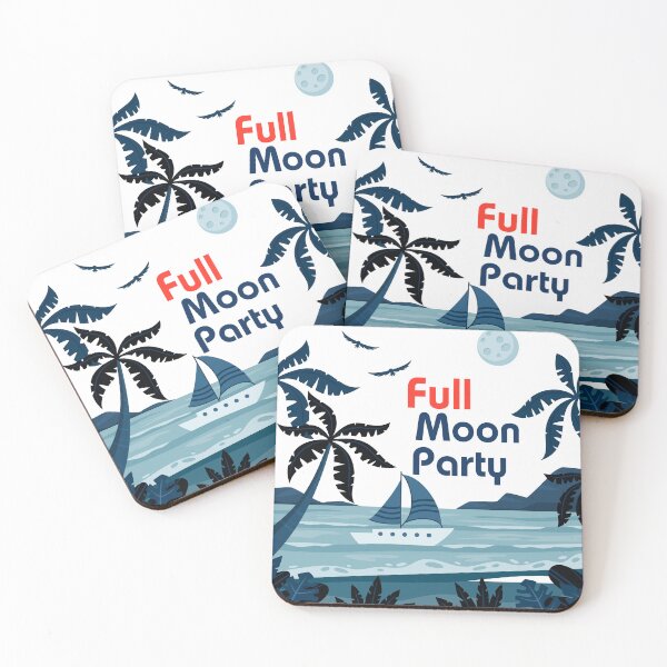 Item preview, Moonlit Beach Party designed and sold by Arab-store99.