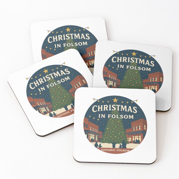 Item preview, Christmas in Folsom Vector Graphic Version designed and sold by DeBenedetto Digital Designs.