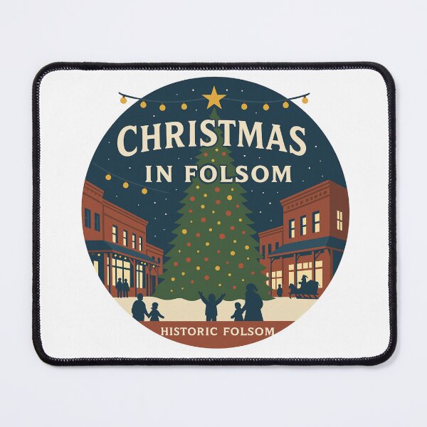 Item preview, Christmas in Folsom Vector Graphic Version designed and sold by DeBenedetto Digital Designs.