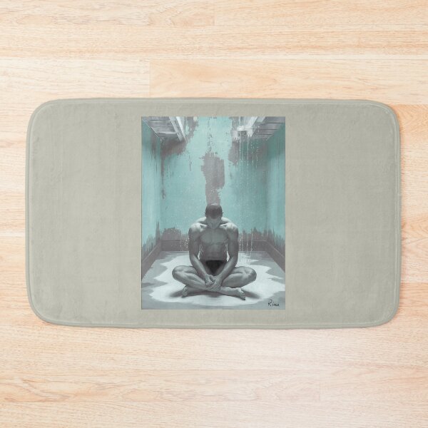Item preview, Meditative Soul Man Under Shower designed and sold by John Chase.