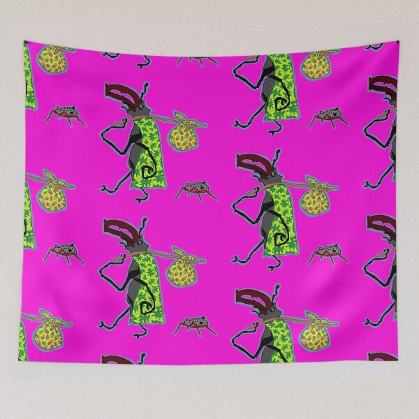 Item preview, stag beetle wanderer  designed and sold by PennyPentney.