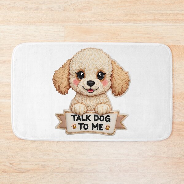 Item preview, Talk Dog To Me Cute Poodle Puppy Funny Dog Lover Gift Design designed and sold by ArtDesignTp.