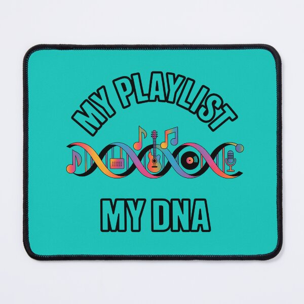 Item preview, My Playlist My DNA – Colorful Music Design designed and sold by HolisticFurArt.