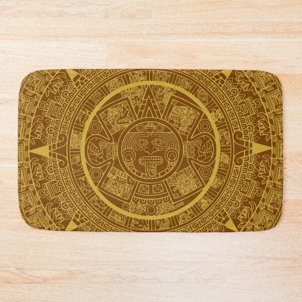 Item preview, Aztec Calendar - Chocolate Gold designed and sold by deusrex007.
