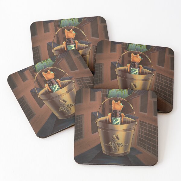 Item preview, Kitten in a bucket designed and sold by Jakusdraw Shop.