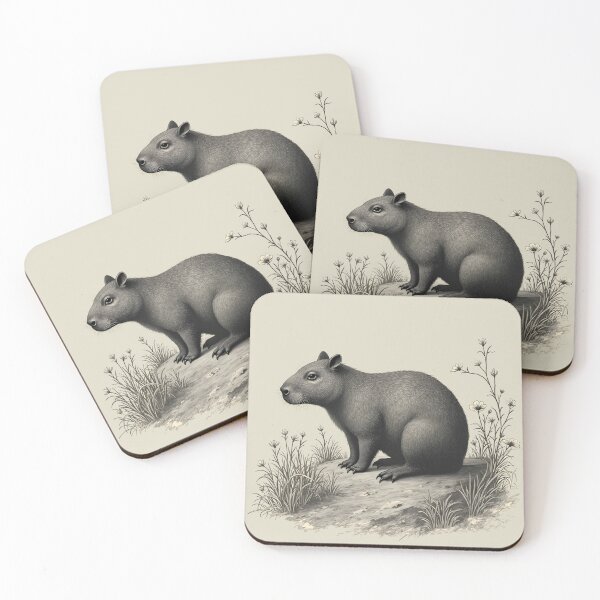 Item preview, Cute Capybara for a Happy Day designed and sold by RowanGraphics.
