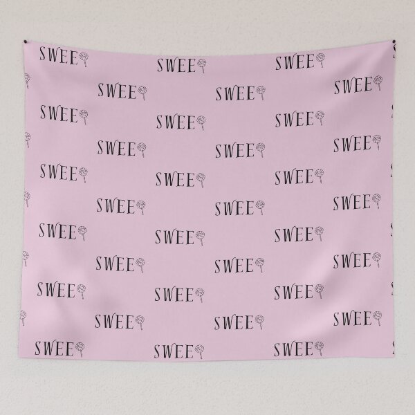 Item preview, Sweet Text Design with Lollipop – Cute Candy Typography designed and sold by Furkan Al-Gburi.