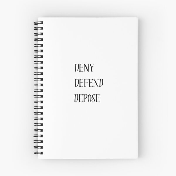 Item preview, Deny Defend Depose  designed and sold by Uniiverseciity.