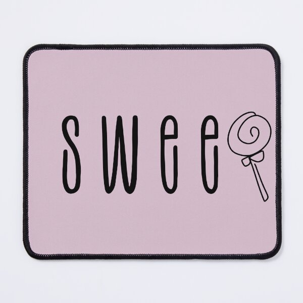 Item preview, Sweet Text Design with Lollipop – Cute Candy Typography designed and sold by Furkan Al-Gburi.