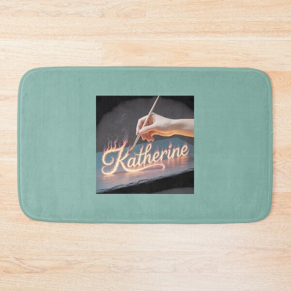 Item preview, Katherine Fiery Name Art designed and sold by JoseldShopus.