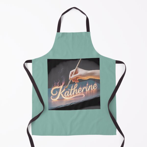 Item preview, Katherine Fiery Name Art designed and sold by JoseldShopus.