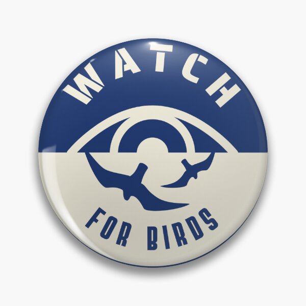 Item preview, Watch For Birds designed and sold by Unhinged Goose.