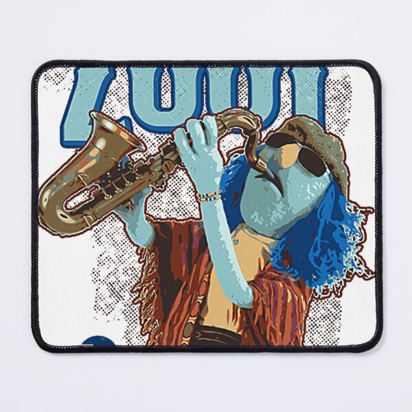 Item preview, Blue Haired Saxophone Electric Mayhem designed and sold by GeorgeLeonard65.