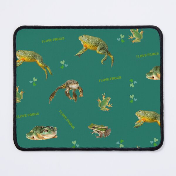 Item preview, I Love Frogs - Green designed and sold by RoseGenuine.