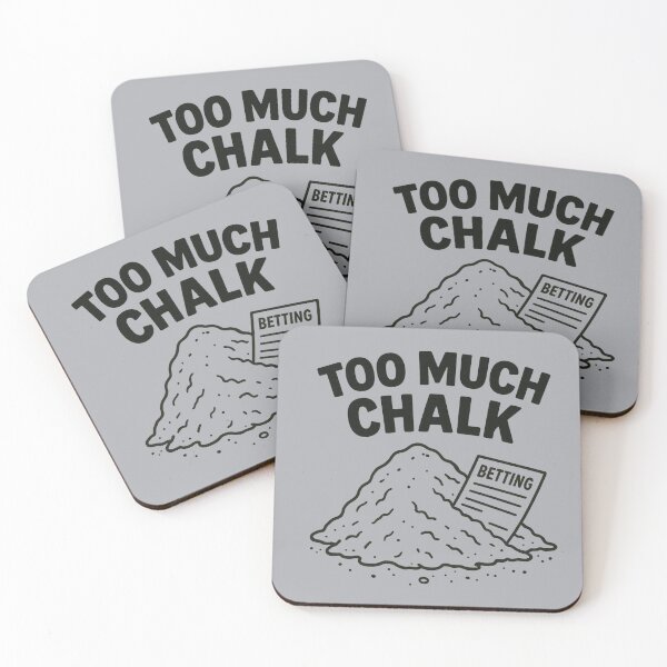 Item preview, Too Much Chalk Sports Betting  designed and sold by Printessive Designs.