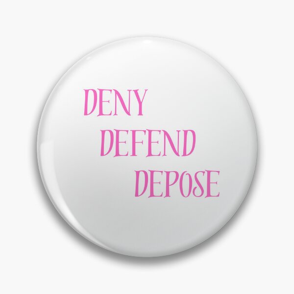 Item preview, Deny Defend Depose Pink 2  designed and sold by Uniiverseciity.