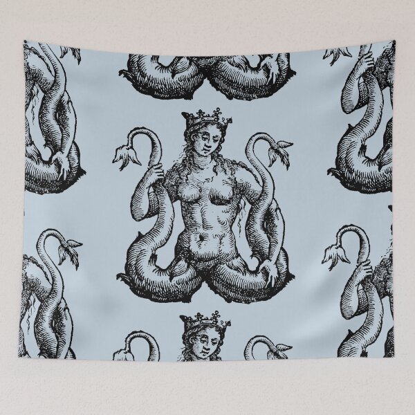 Item preview, Melusina Mermaid - Stardust Blue designed and sold by deusrex007.