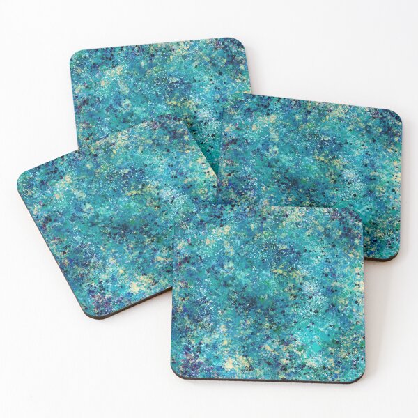 Item preview, Splatter blues, greens, and yellows designed and sold by Barker-Designs.