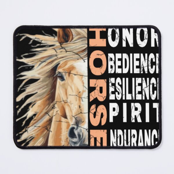 Item preview, Wild Horse Spirit, Honor, Obedience, Resilience, Strength, and Endurance for True Horse Lovers designed and sold by Tzemo101.