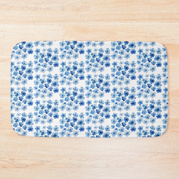Item preview, Little Blue Watercolor Flowers designed and sold by nikki-c-123.