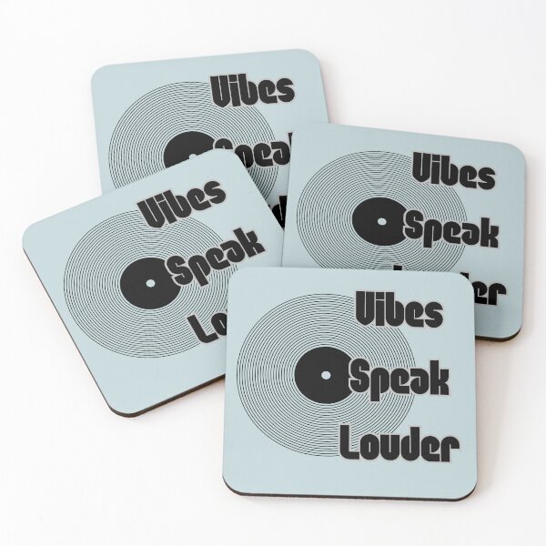 Item preview, Vibes Speak ​Louder​ design​ designed and sold by upupupshop.