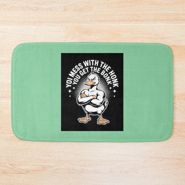 Item preview, Get The Honk Funny Angry Duck Design designed and sold by Mary Robbins.