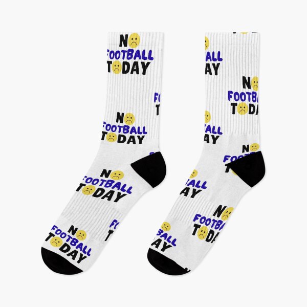 Item preview, funny No football Today quote funny football american player, sad emoji designed and sold by LuxeGraphix.