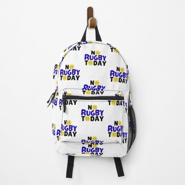 Item preview, funny No rugby Today saying humor rugby player, upset emoji designed and sold by LuxeGraphix.