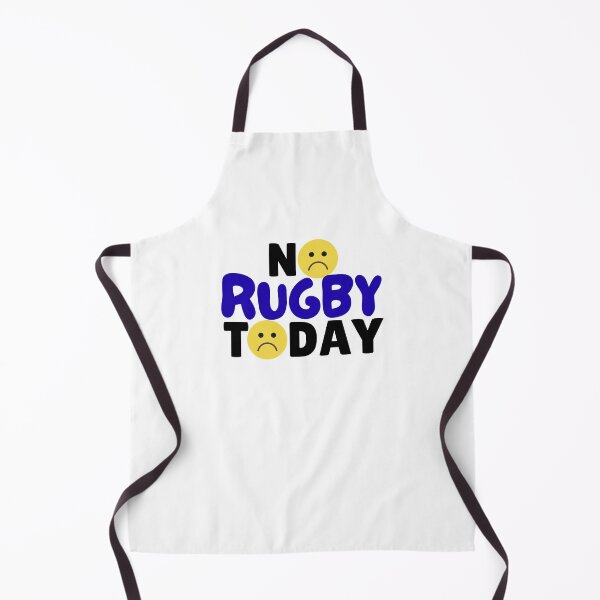 Item preview, funny No rugby Today saying humor rugby player, upset emoji designed and sold by LuxeGraphix.