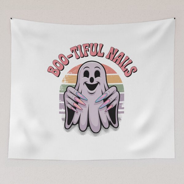 Item preview, Boo-tiful Nails Halloween Shirt: Spooky-Cute Manicure Enthusiast Tee designed and sold by Clothesbest.