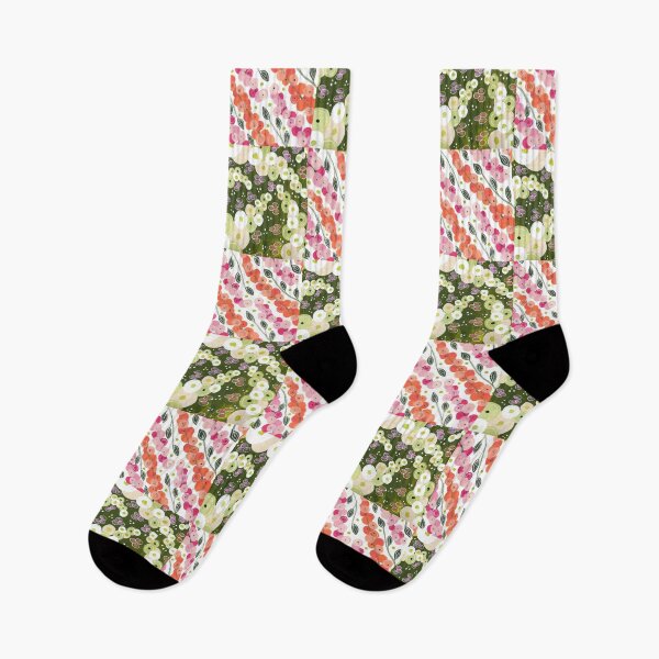 Item preview, Hollyhocks Combo designed and sold by MindyTimmArtist.