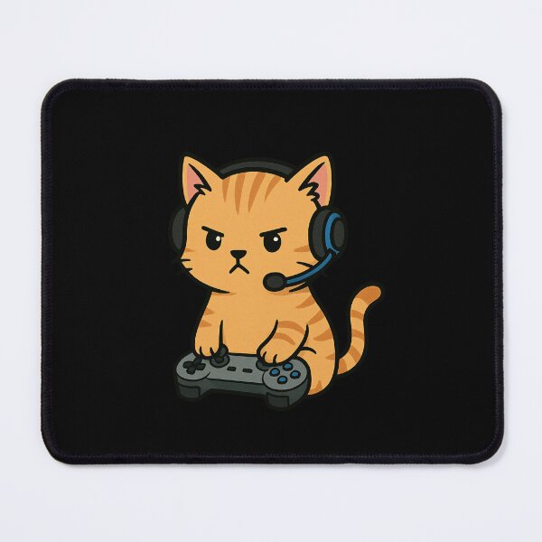 Item preview, Funny Orange Cat Videogames Gamer Animal Lover Mom Dad Kids designed and sold by rafaeltto.
