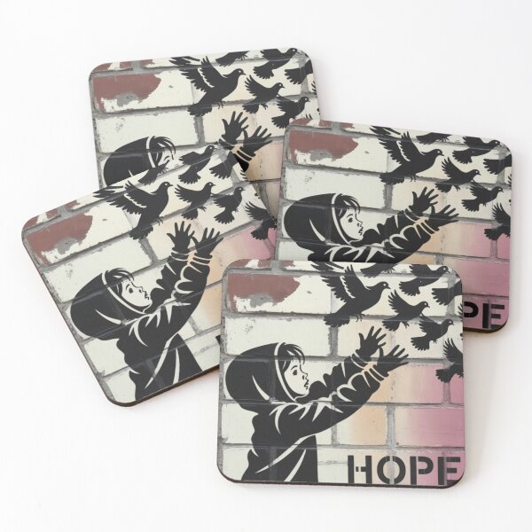 Item preview, Banksy girl hope vintage designed and sold by martin max.