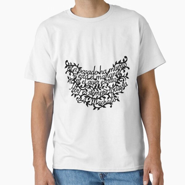 Classics are cool: A. Machado Camiseta clásica