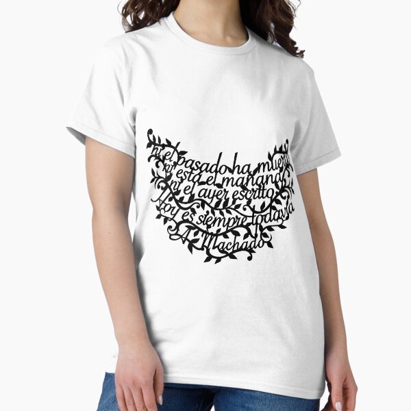 Classics are cool: A. Machado Camiseta clásica
