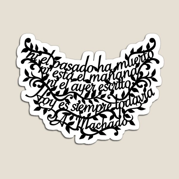 Classics are cool: A. Machado Imán