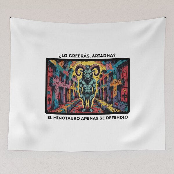 Item preview, "The House of Asterion" by Jorge Luis Borges designed and sold by Filologica.