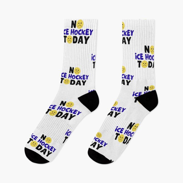 Item preview, funny No ice hockey Today saying funny ice hockey lover, sad emoji designed and sold by LuxeGraphix.