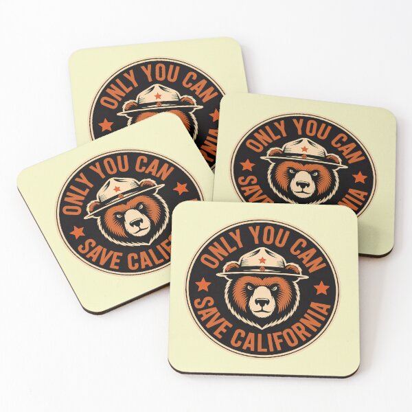Item preview, Smokey The Bear Only You Can Save California designed and sold by DBM Photo Art 1.