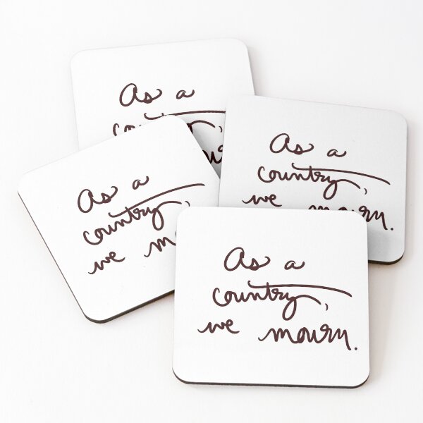 Item preview, As a Country, We Mourn  designed and sold by abeink.