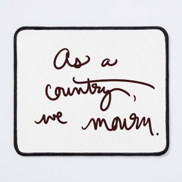Item preview, As a Country, We Mourn designed and sold by abeink.