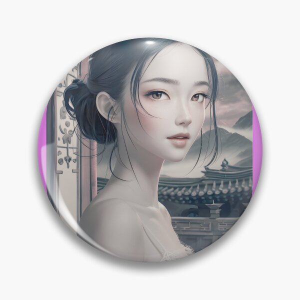 Item preview, Ethereal Asian Beauty Under the Moon designed and sold by Russell Chase.