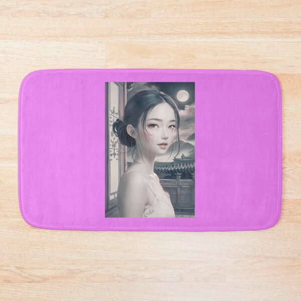 Item preview, Ethereal Asian Beauty Under the Moon designed and sold by Russell Chase.