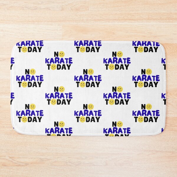 Item preview, funny No karate Today design funny karate lover, hangry emoji designed and sold by LuxeGraphix.
