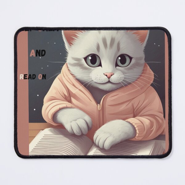 Item preview, Keep Calm and Read with Cats designed and sold by HushPrints.