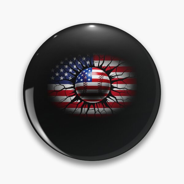 Item preview, Baseball American Flag   designed and sold by facegm.