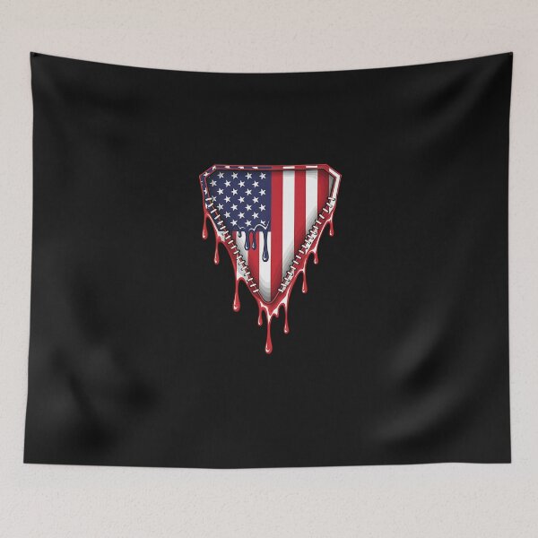 Item preview, Baseball Drip Boy Ice Cream Patriotic American Flag 4th July  designed and sold by facegm.