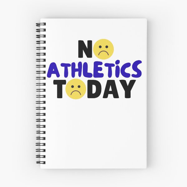 Item preview, funny No athletics Today graphic humor athletics sport fan, sad face designed and sold by LuxeGraphix.