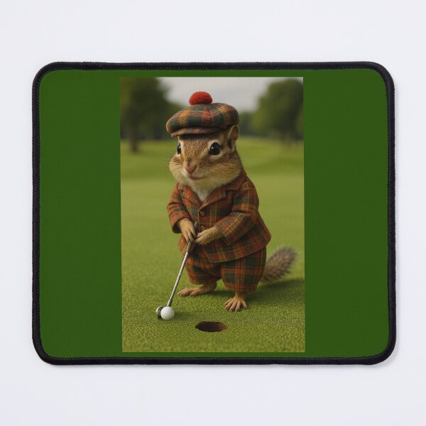 Item preview, Chipmunk Golfer designed and sold by Tridentulus.