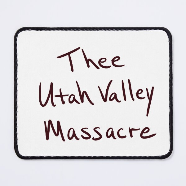 Item preview, Thee Utah Valley Massacre designed and sold by abeink.